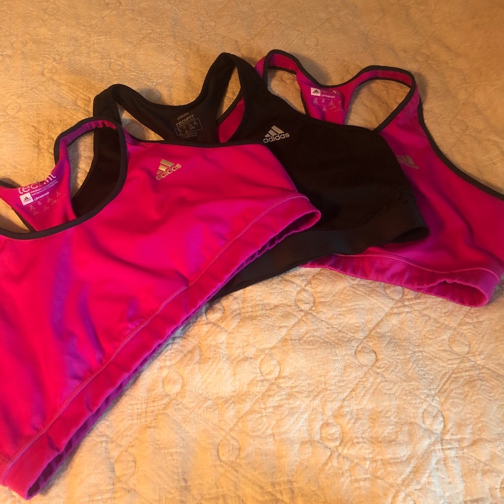 Adidas Sports Bras - 3 pack